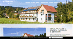Desktop Screenshot of landhotel-karin.de