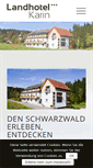 Mobile Screenshot of landhotel-karin.de